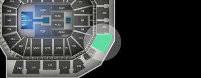 Seat view from Upper