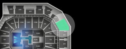 Seat view from Upper
