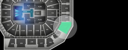 Seat view from Upper