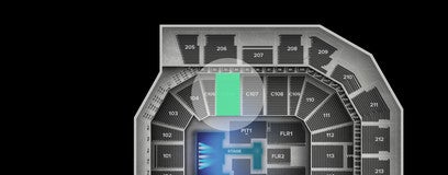 Seat view from Club