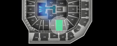 Seat view from Club