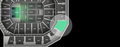 Seat view from Upper