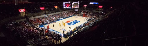 Seat view from Upper Sideline