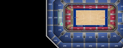 Seat view from General Admission