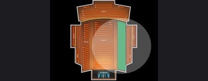 Seat view from Orchestra