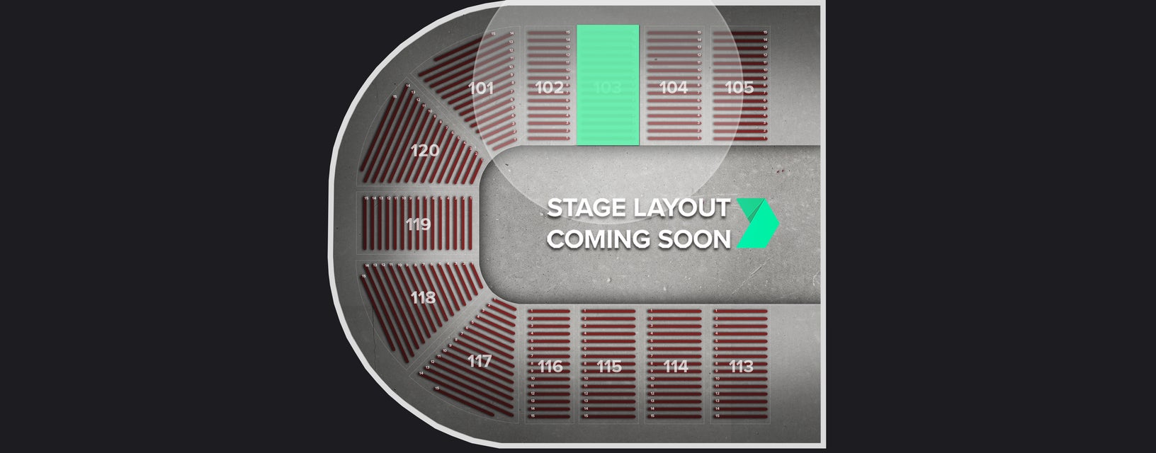 Seat view from 