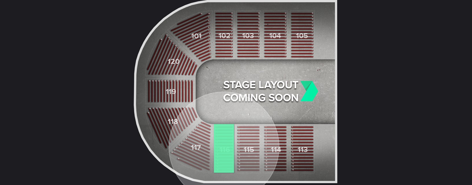 Seat view from 