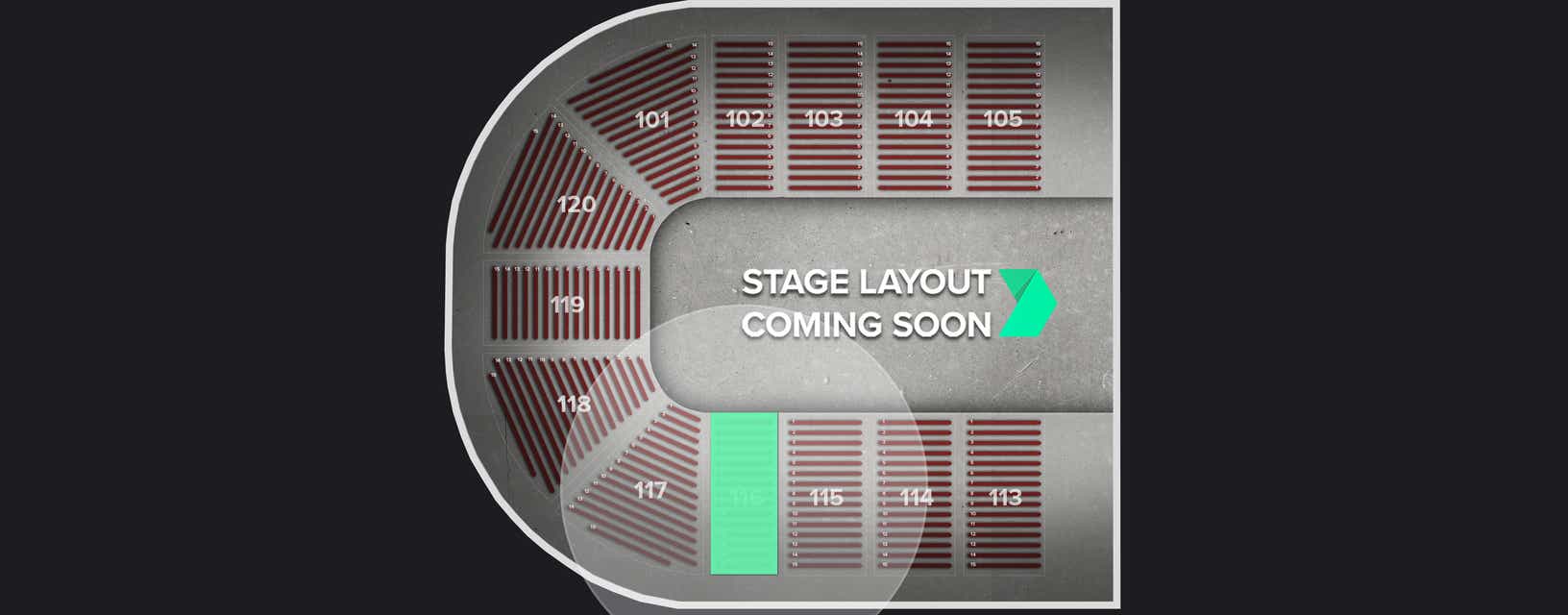 Seat view from