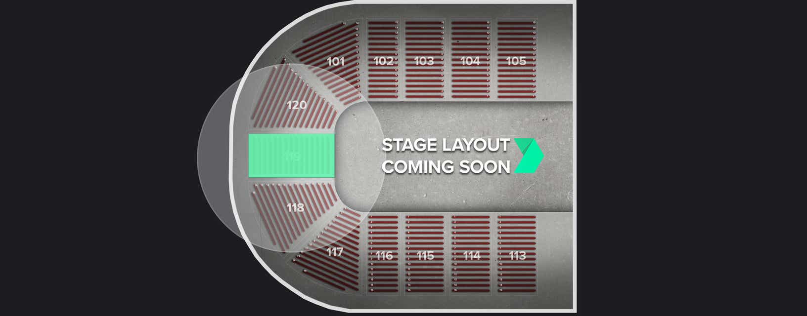 Seat view from