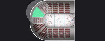 Seat view from Lower