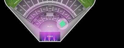 Seat view from Lower