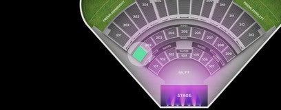 Seat view from Middle