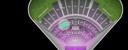 Seat view from Middle