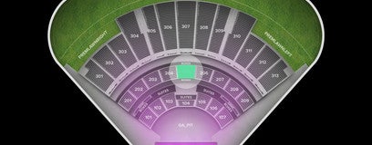 Seat view from Middle