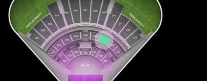 Seat view from Middle