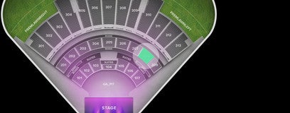 Seat view from Middle