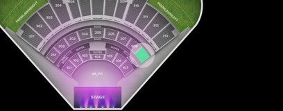 Seat view from Middle