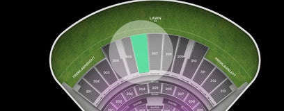 Seat view from Upper