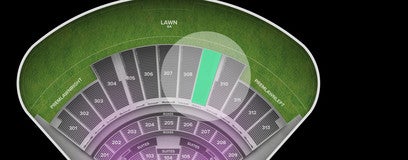 Seat view from Upper