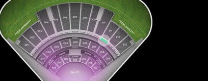 Seat view from Upper
