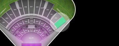 Seat view from Upper