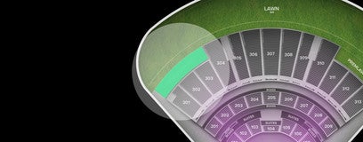 Seat view from Premium Lawn