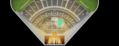 Seat view from Lower