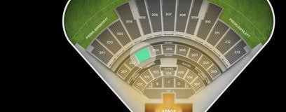 Seat view from Middle