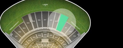 Seat view from Upper