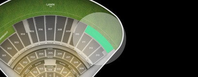 Seat view from