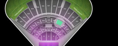 Seat view from Middle