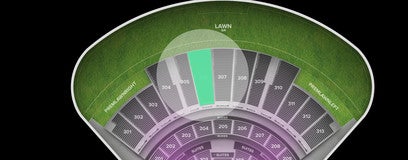 Seat view from Upper