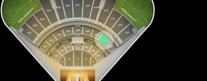 Seat view from Middle