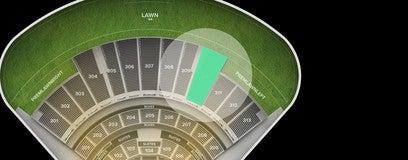 Seat view from Upper