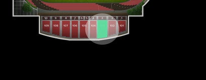 Seat view from Upper Reserved