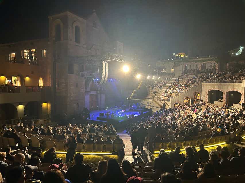 Seat view from Reserved Floor
