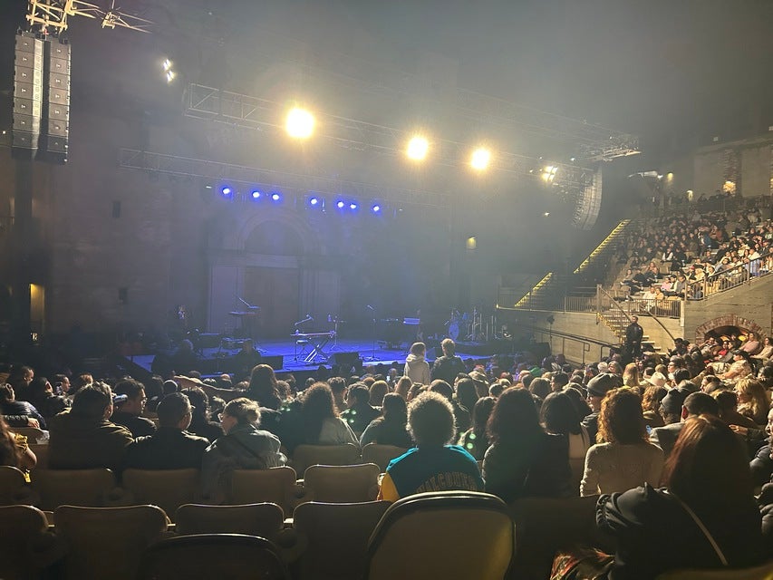 Seat view from Reserved Floor