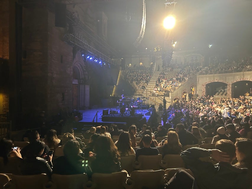 Seat view from Reserved Floor
