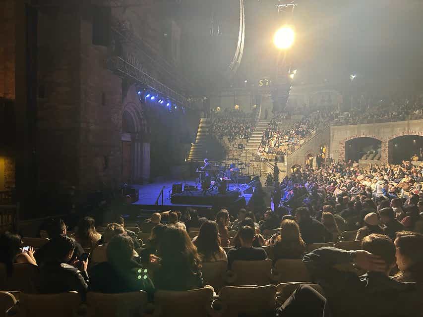 Seat view from Reserved Floor