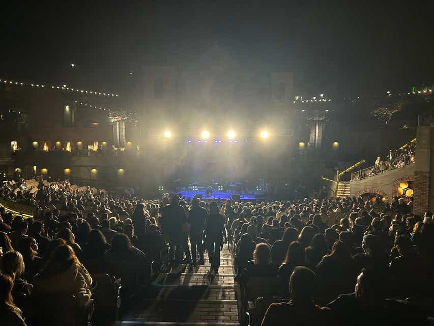 Seat view from Reserved Floor