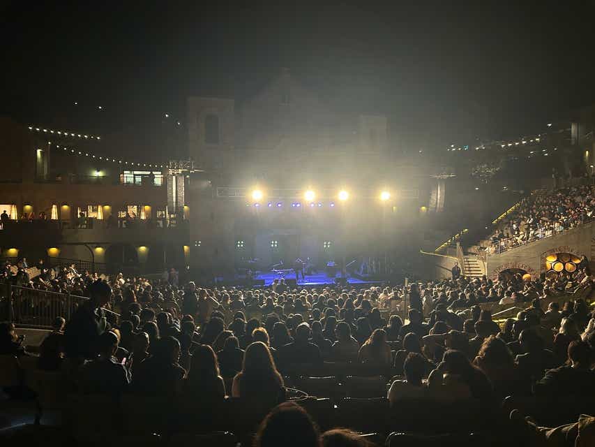 Seat view from Reserved Floor