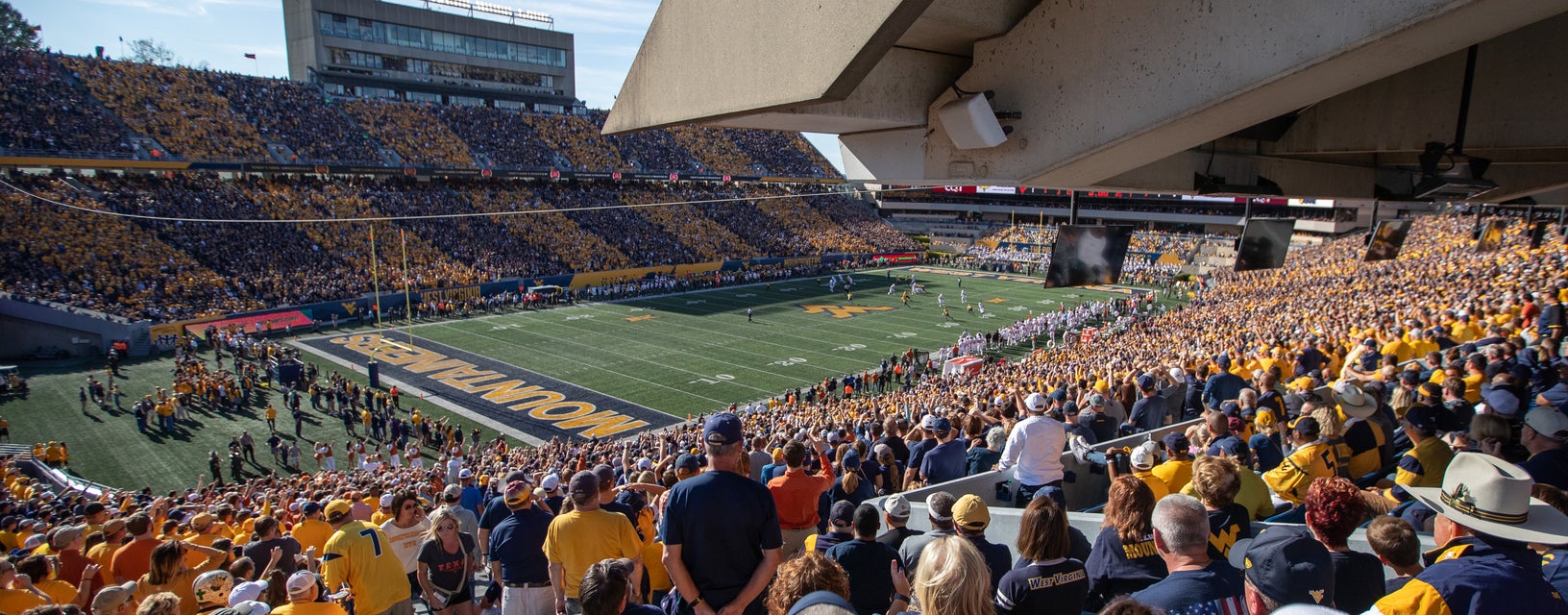 Seat view from Lower Level Orange