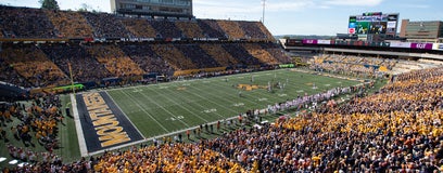 Seat view from Upper Level Orange