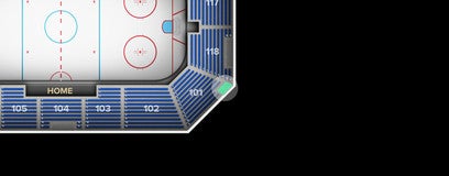 Seat view from Standing Room Only