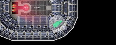 Seat view from Middle