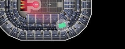 Seat view from Middle