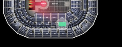 Seat view from Middle