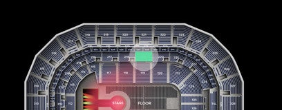 Seat view from Middle