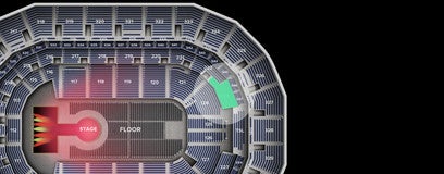 Seat view from Middle