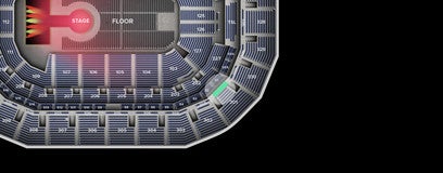 Seat view from Loge Seating